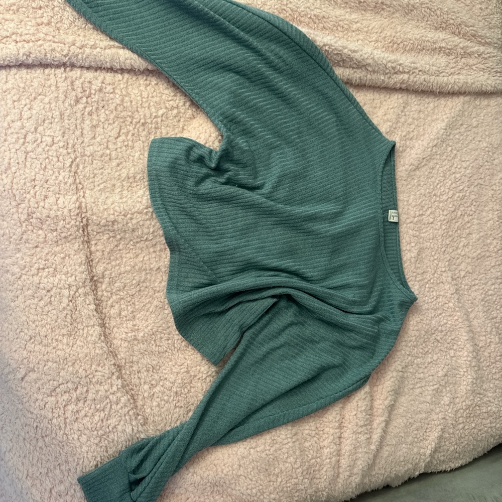Teal Long Sleeve Top